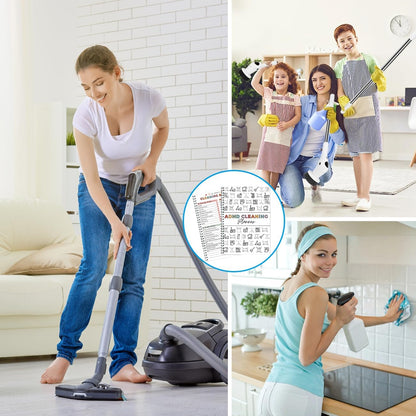 Adhd Cleaning Planner, Editable Adhd Cleaning and Organizing Planner DIY Cleaning Schedule Notebook for Adults Home Chore Chart Adhd Daily Planner